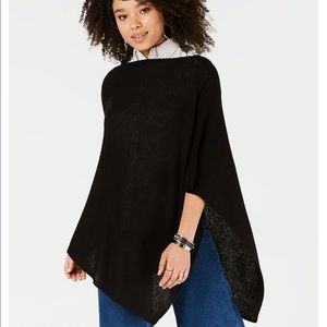 Charter Club cashmere poncho